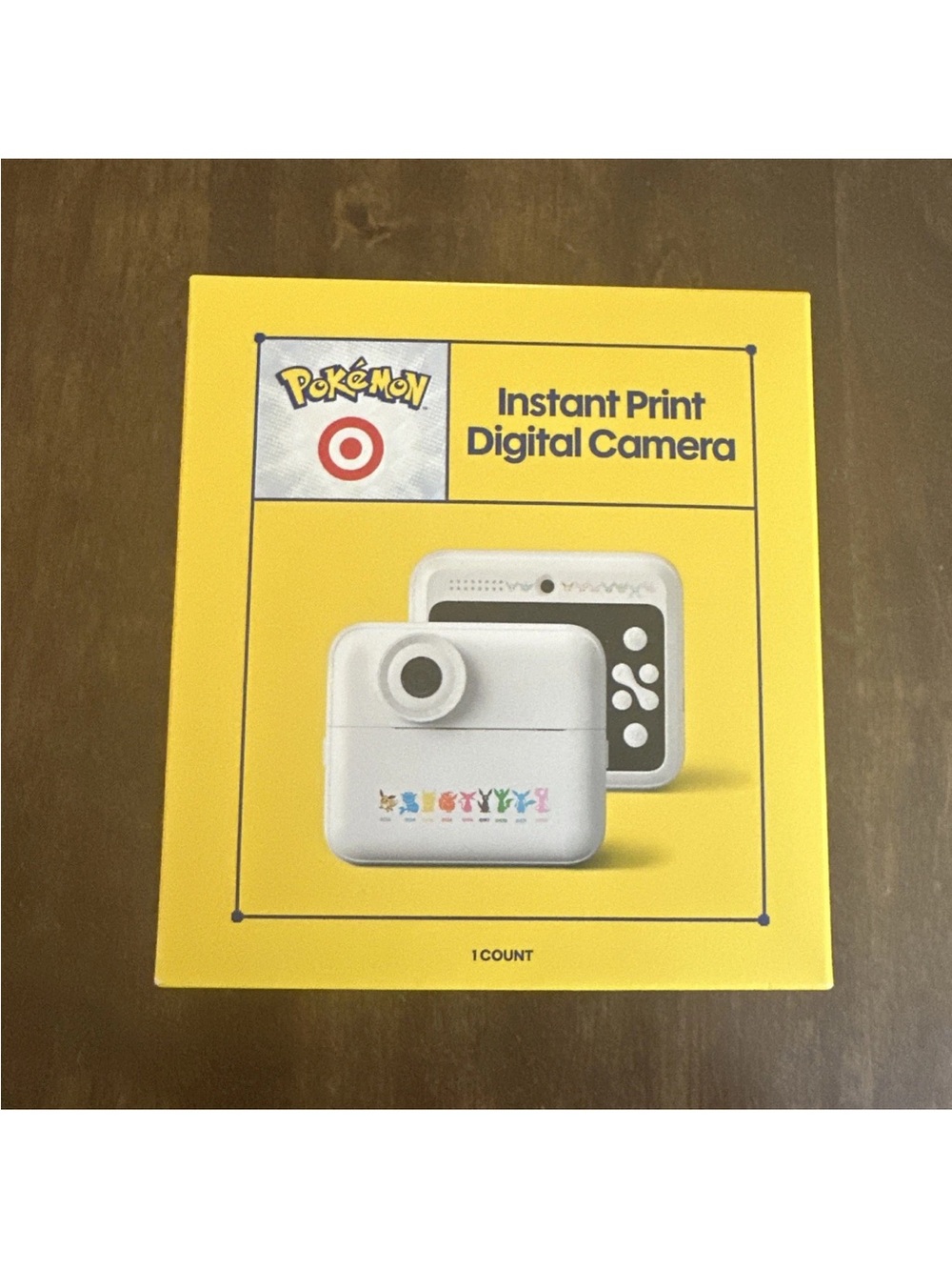Instant print digital camera pokemon x target nib